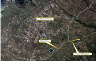 Exposición pública relativa al proyecto de mejora y pavimentación del Camino El Empedrado, en el término municipal de La Matanza de Acentejo.